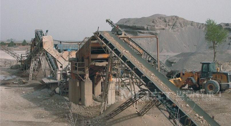 石料生產(chǎn)現(xiàn)場(chǎng)