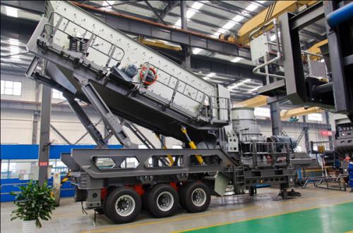 智能化的移動(dòng)破碎站