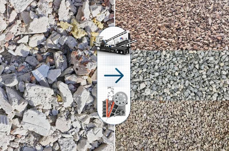 建筑垃圾移動破碎站，讓建筑垃圾變廢為寶