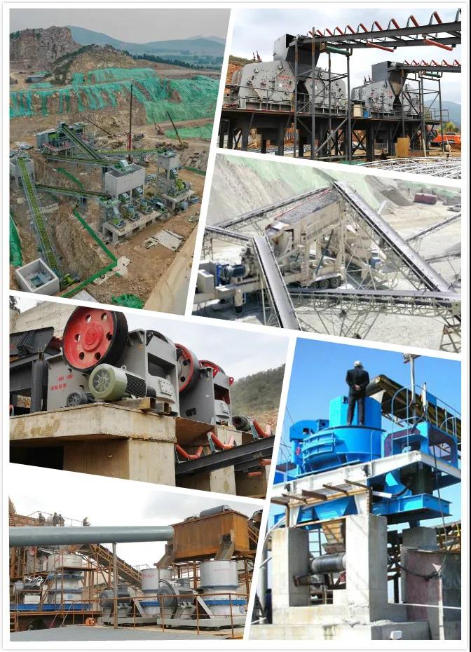 邁斯特重工砂石生產(chǎn)現(xiàn)場(chǎng)