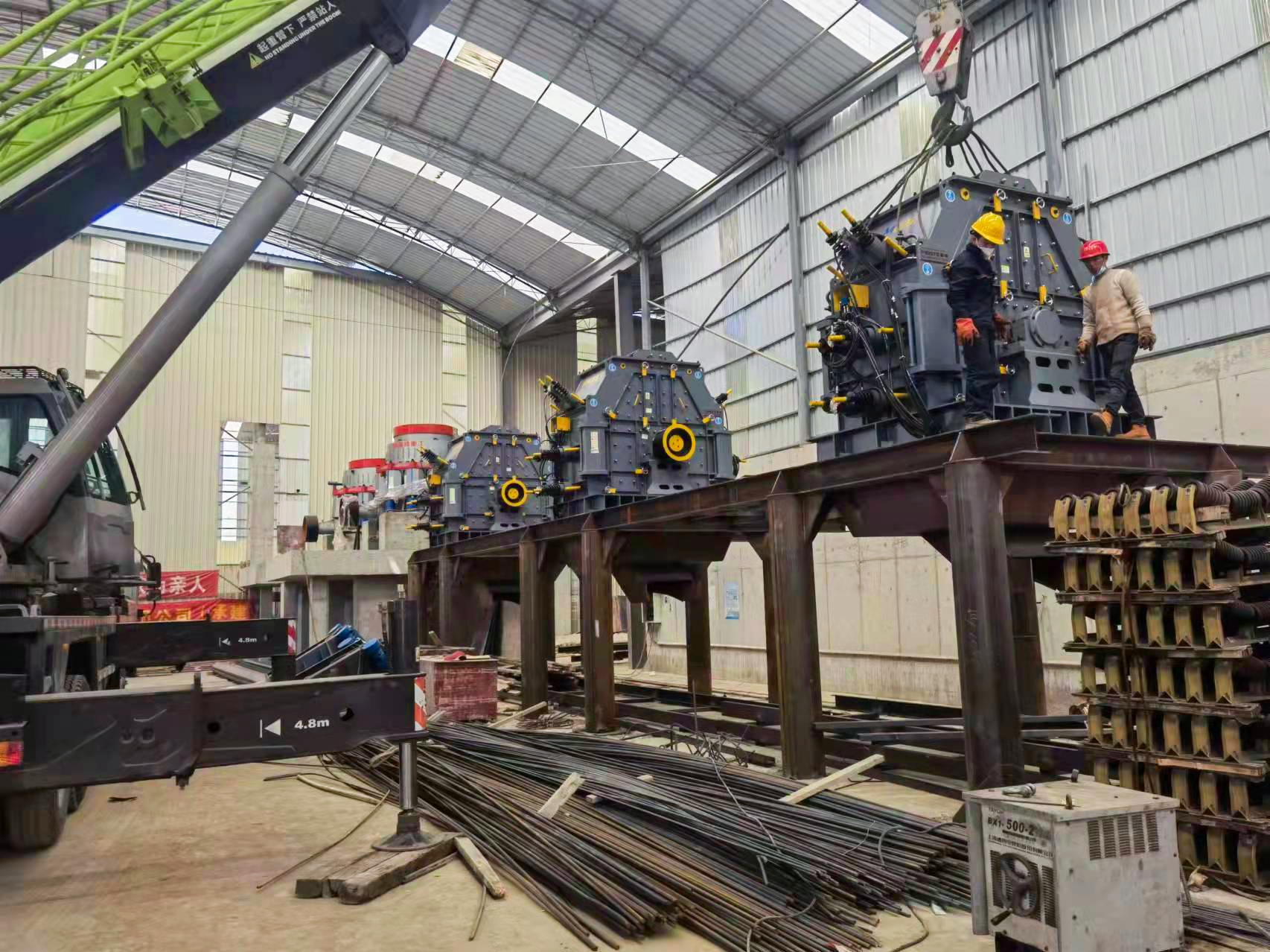 設(shè)備安裝現(xiàn)場